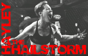 Hayley "The Hailstorm" Haylhound Graphic