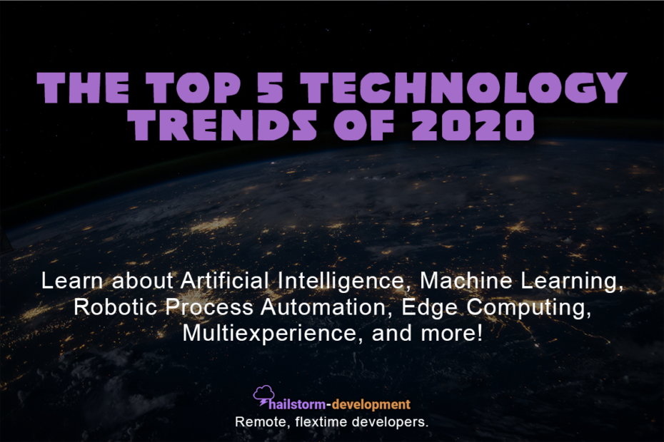 Top tech trends of 2020