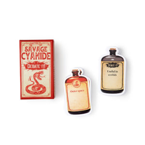 Savage Cyanide debate card game