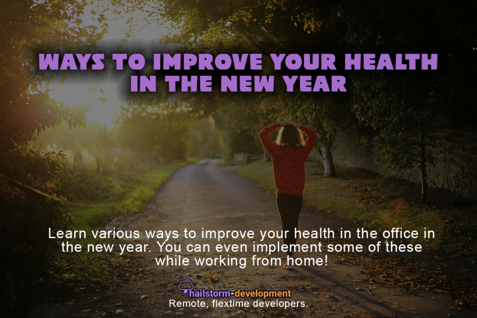Ways to improve your health in the new year