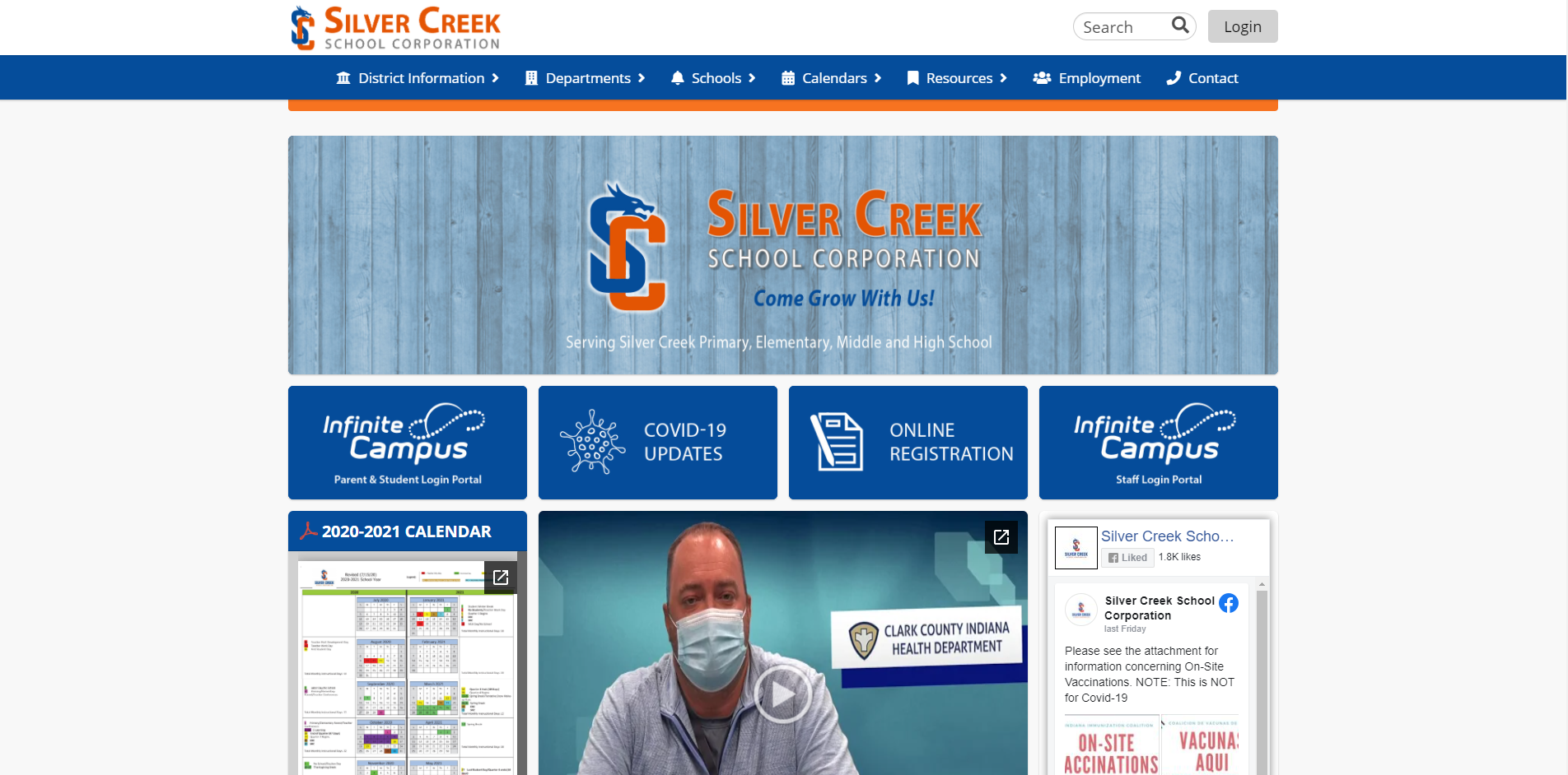 Silver Creek School Corporation Homepage
