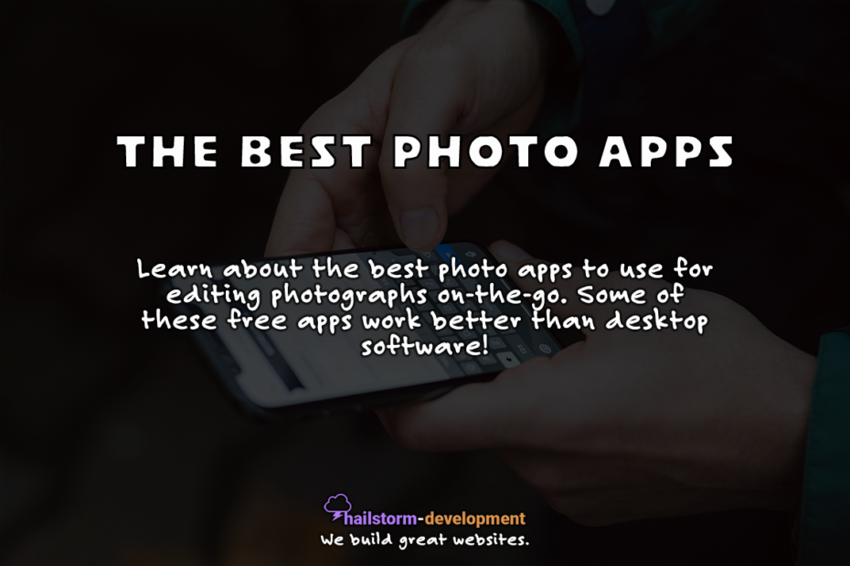 The best photo apps