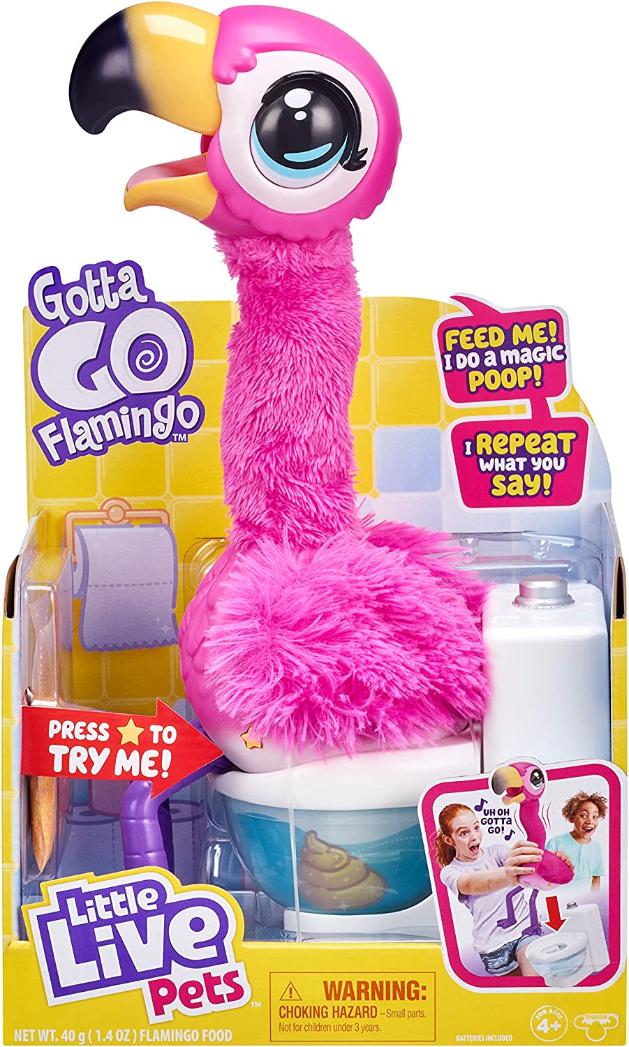 Gotta Go Flamingo toy by Little Live Pets