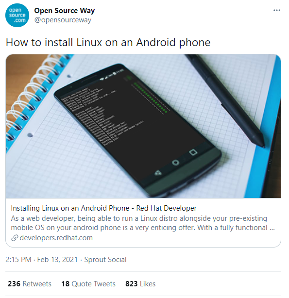 How to install Linux on an Android phone