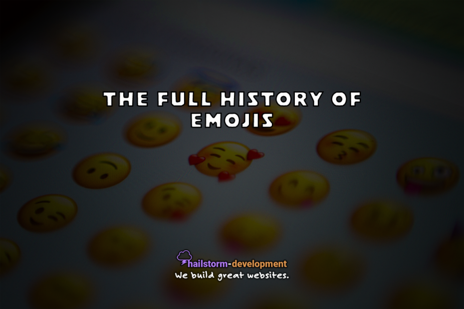 The full history of emojis