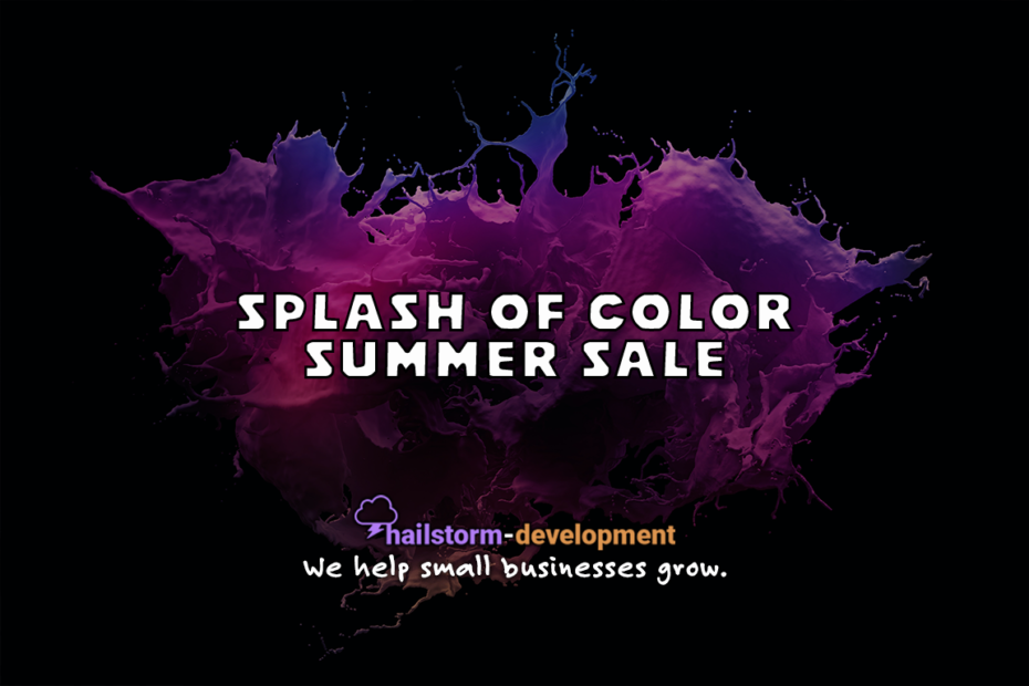 Splash of Color Summer Sale