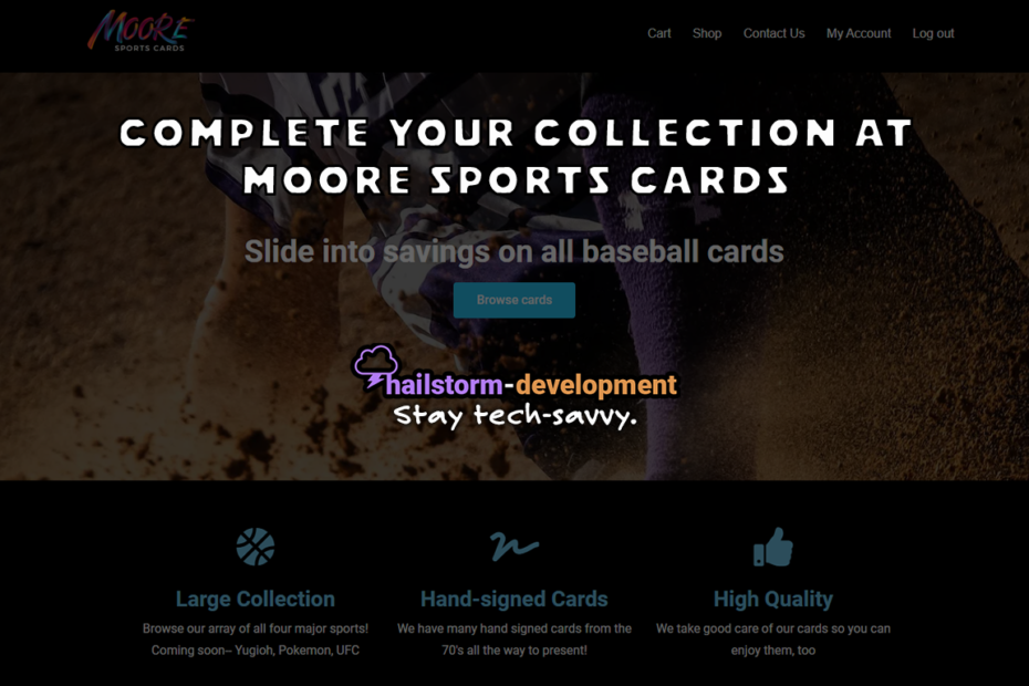 Complete Your Card Collection at Moore Sports Cards