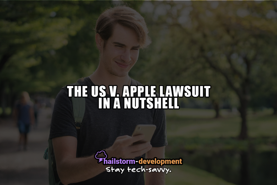 The US v. Apple lawsuit is 88 pages of claims from the Department of Justice that Apple is an illegal monopoly on the smart device industry
