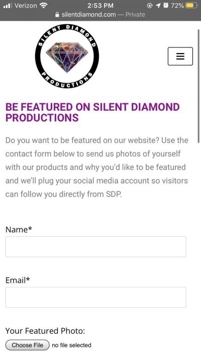 Silent Diamond Productions mobile